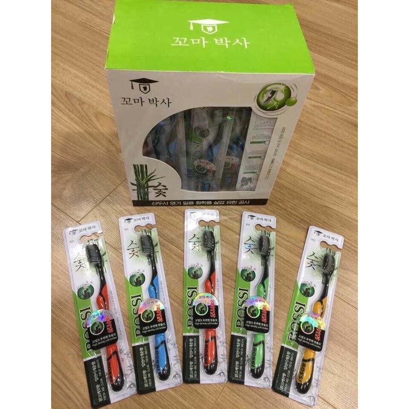 Bàn Chải Than Tre Hoạt Tính Bossi