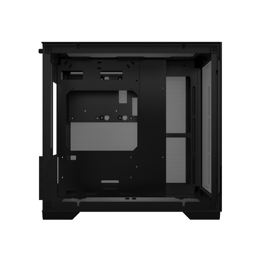 Vỏ Case MIK LV12 MINI FLOW BLACK (Thiết Kế Thông Minh Không Cần Ốc)