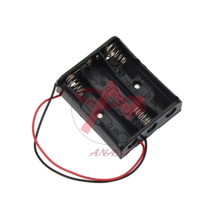Đế Pin AA Không Nắp - Đế Pin Con Thỏ AA 1,5V (Đấu Nối Tiếp)