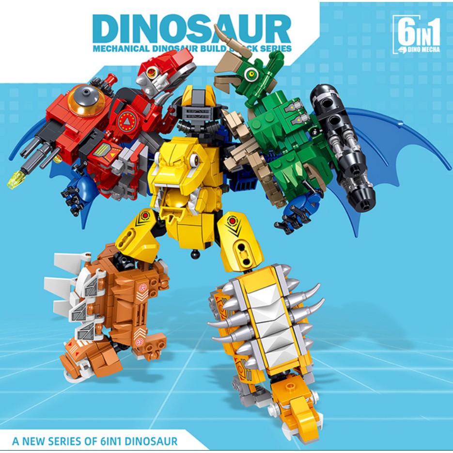 Bộ Đồ Chơi Lắp Ghép Xếp Hình LEGO Khủng Long Bạo Chúa