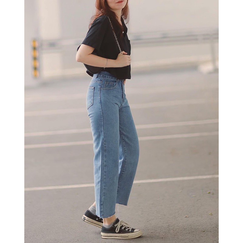 Quần Jeans lửng Ruchan