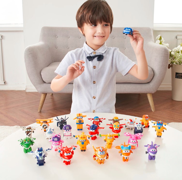 Đội bay siêu đẳng superwings mini siêu cấp biến hình robot - Lobikids