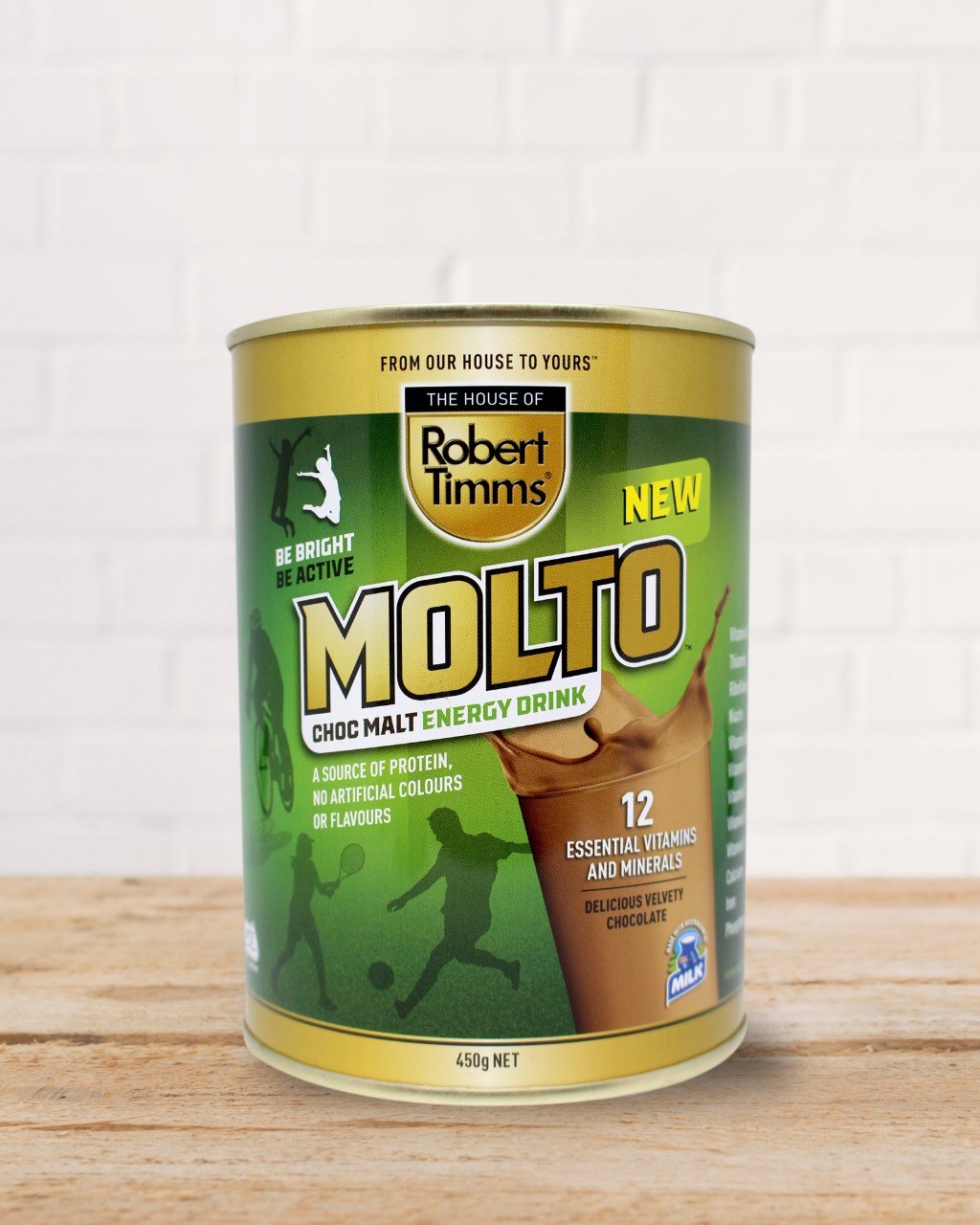 Sữa bột Canxi ca cao Molto Australia 450g