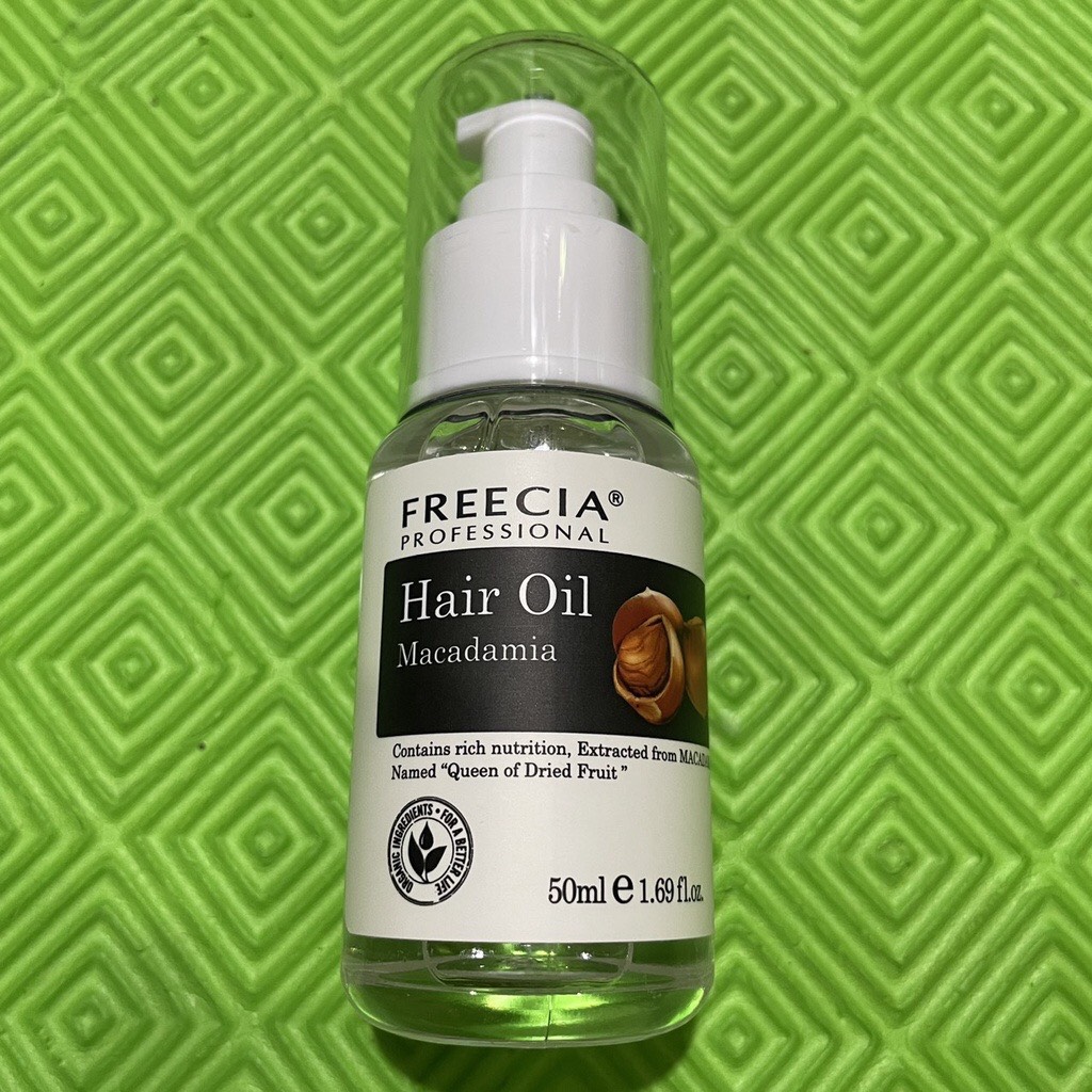 Tinh dầu dưỡng mềm mượt tóc Freecia Hair Oil Macadamia 50ml