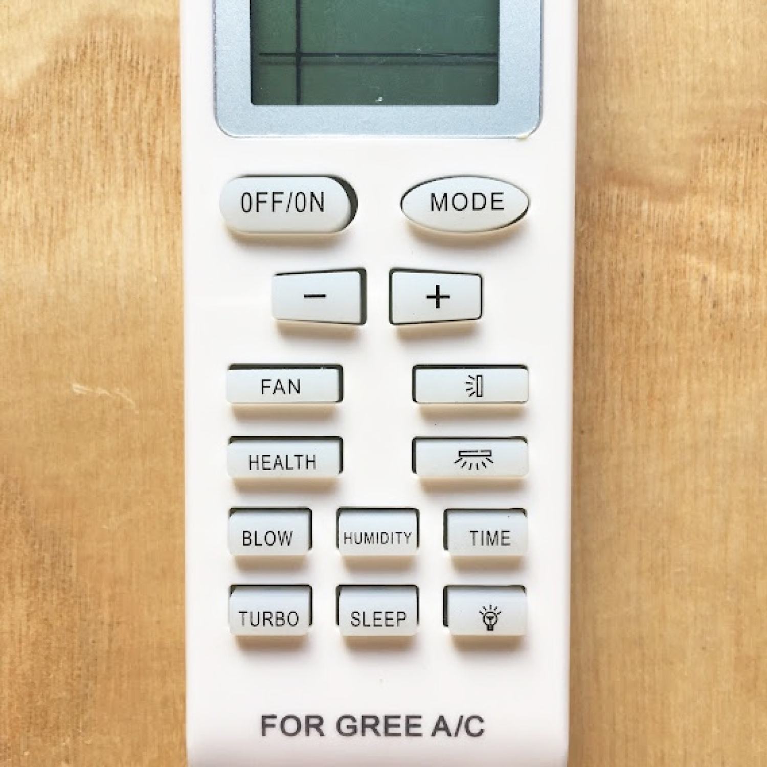 Remote máy lạnh Gree [TẶNG KÈM PIN] Khiển remote điều hoà máy lạnh Gree
