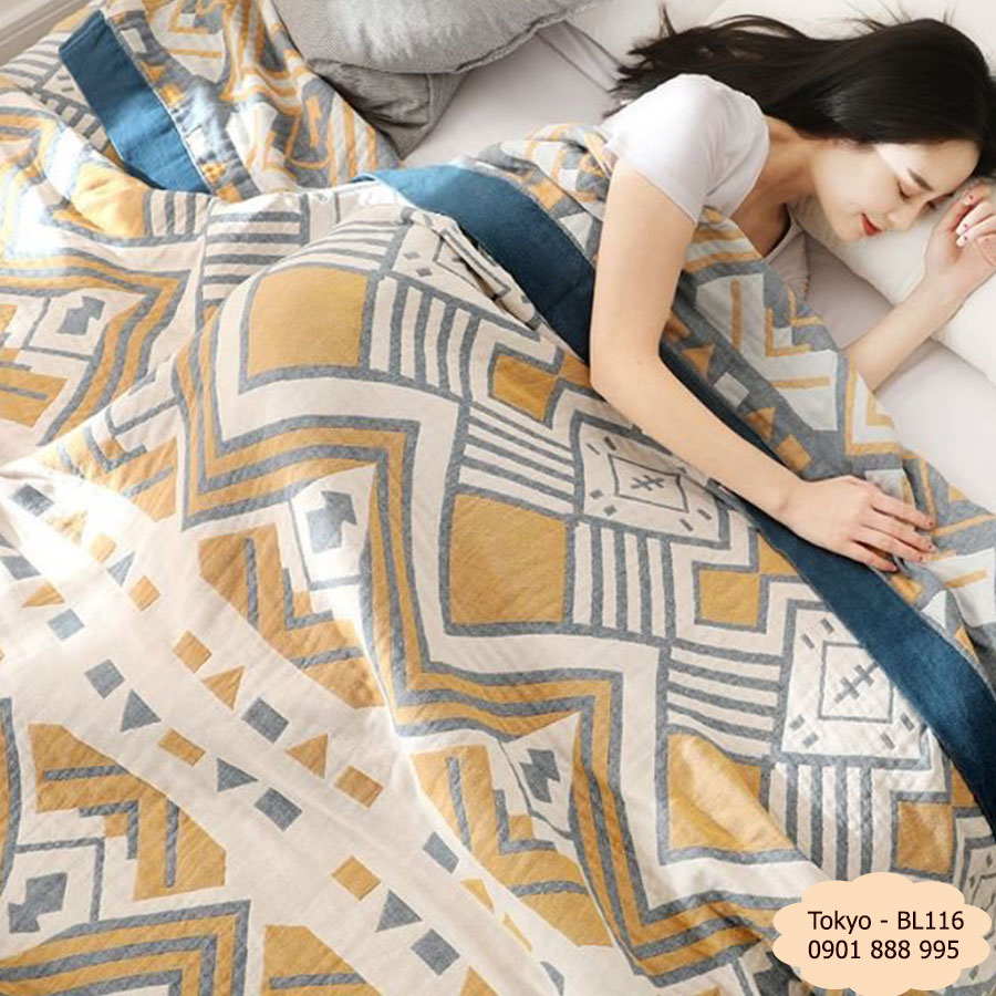 (3)TH Chăn Xô Organic Cotton Dòng Phổ Thông/Basic