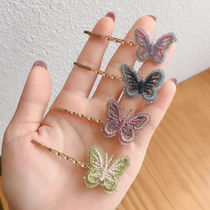 [HCM][Có sẵn] Kẹp tóc xước hình bướm Butterfly HOT TREND