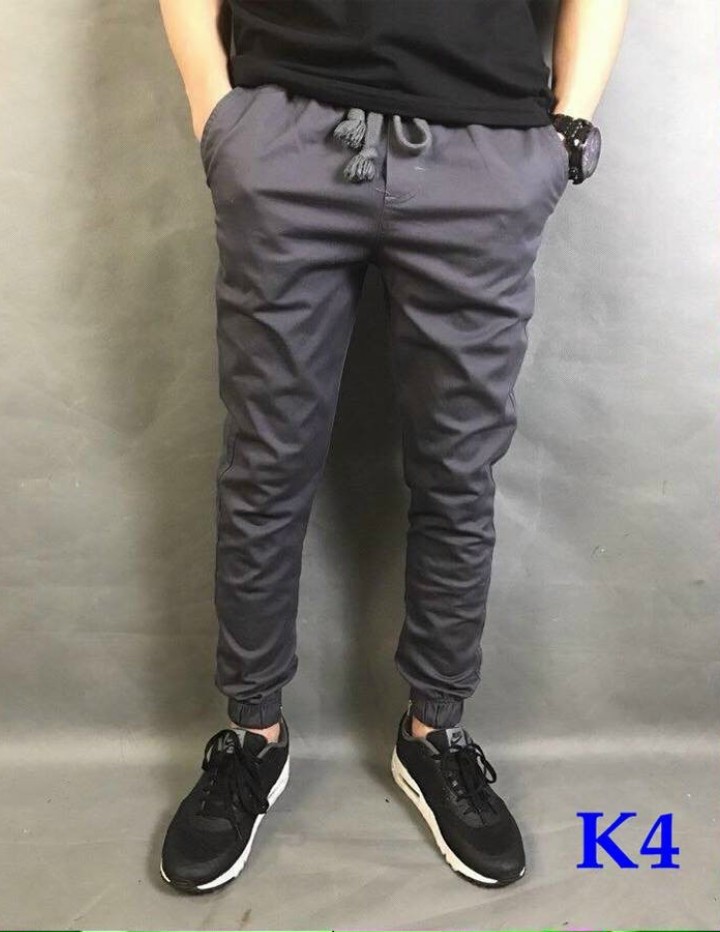 Quần jogger nữ chất kaki Q55 - Quần Jogger Nam đủ size - Quần tây dài ống bó ảnh chụp thật S0