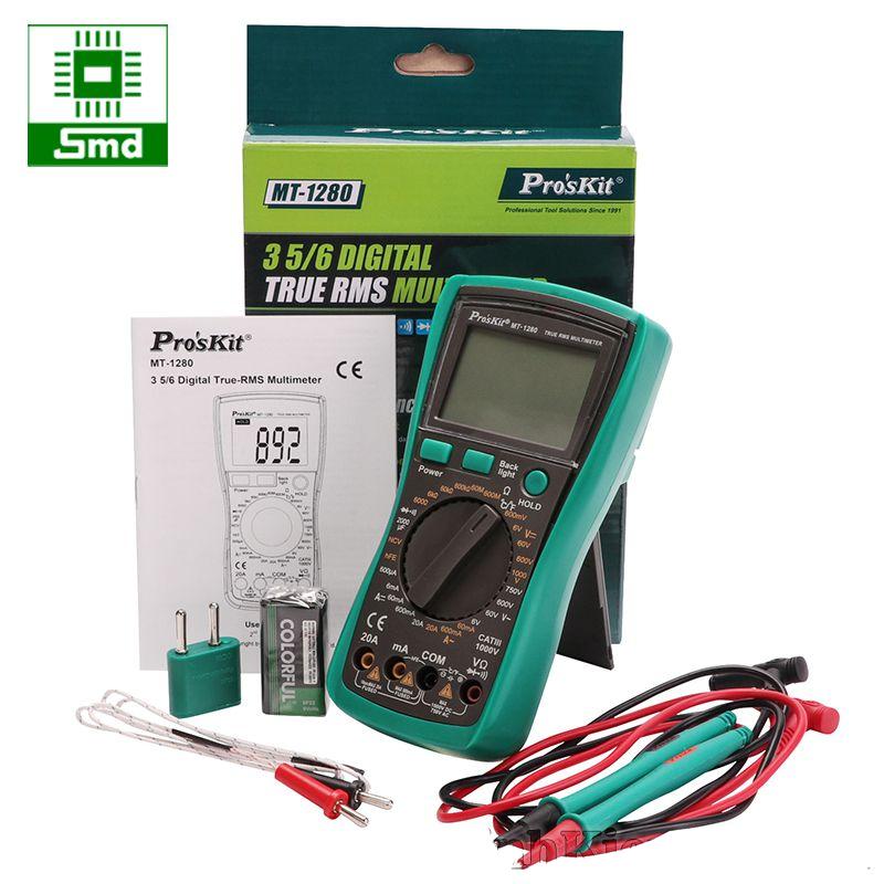 Đồng hồ vạn năng điện tử Pro'skit MT-1280 (Proskit MT 1280)