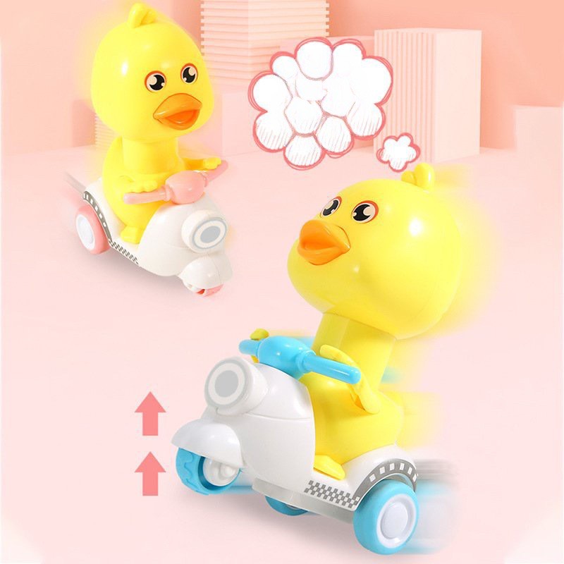 XE VỊT CHẠY DÂY CÓT ,ĐỒ CHƠI CHO BÉ