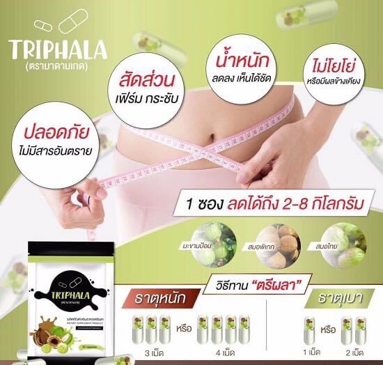 TRÀ GIẢM MỠ BỤNG, THẢI ĐỘC TRIPHALA DETOX