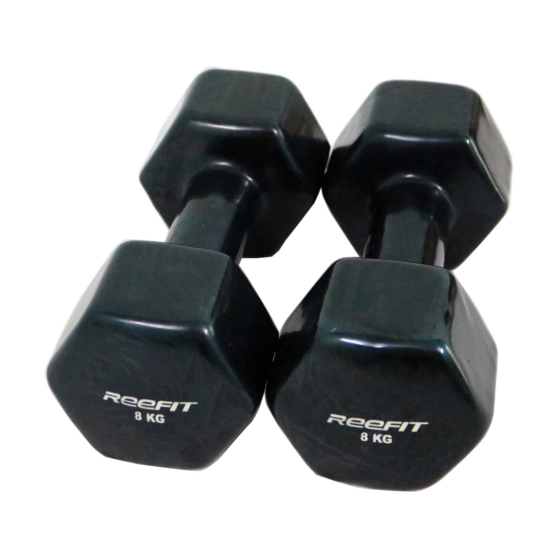 Bộ 2 tạ tay cao su 8kg Reefit (2 tạ 8kg, tổng 16kg)