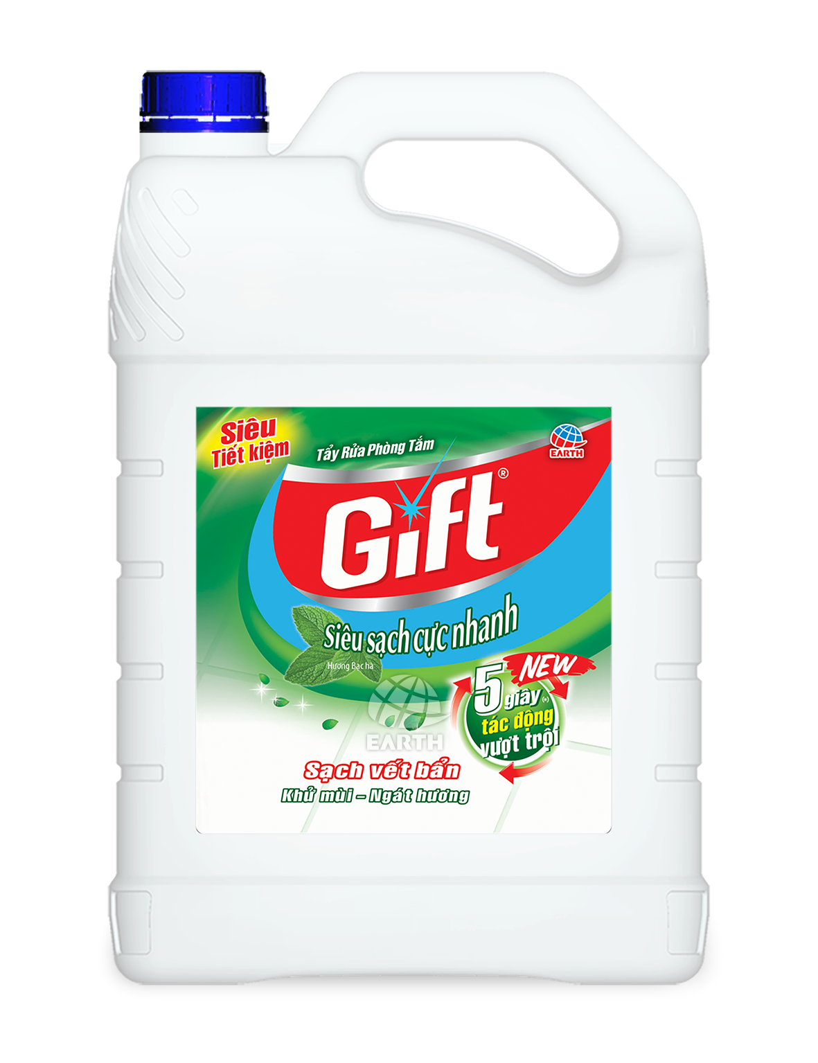 tẩy rửa nhà tắm 3.8kg Gift (Siêu sạch/Bạc hà)