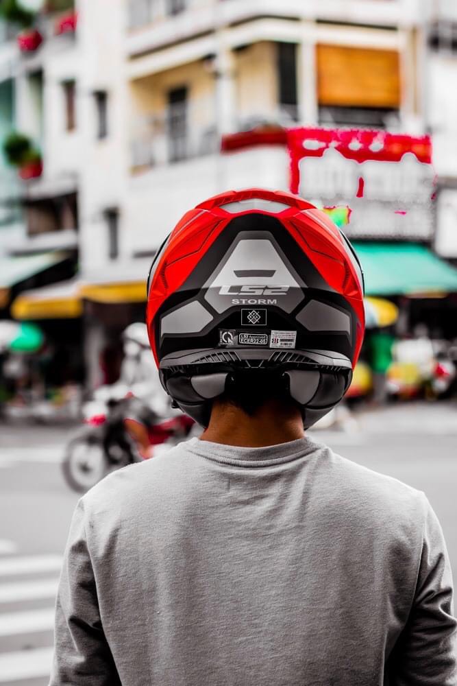[HCM]Mũ bảo hiểm fullface LS2 FF800 STORM 2 kính