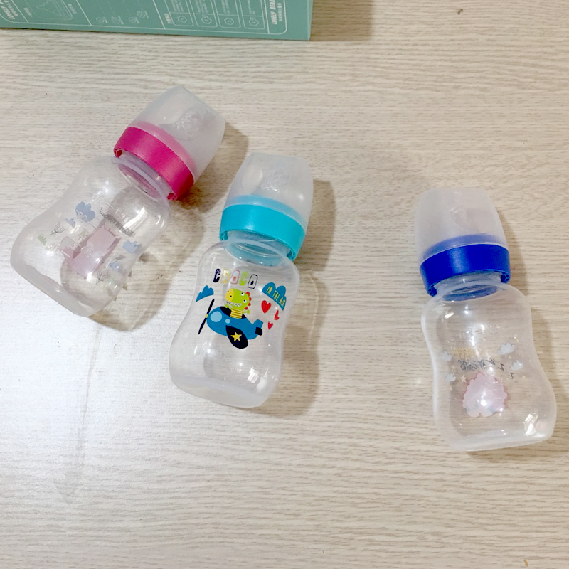 Bình sữa PP không tay cầm 120ml Babuu