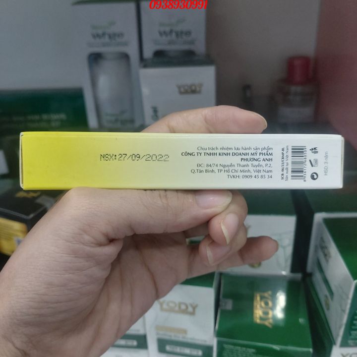 [Hàng chuẩn] Serum Dưỡng mày Phương Anh EyeBrow Growth Yody White