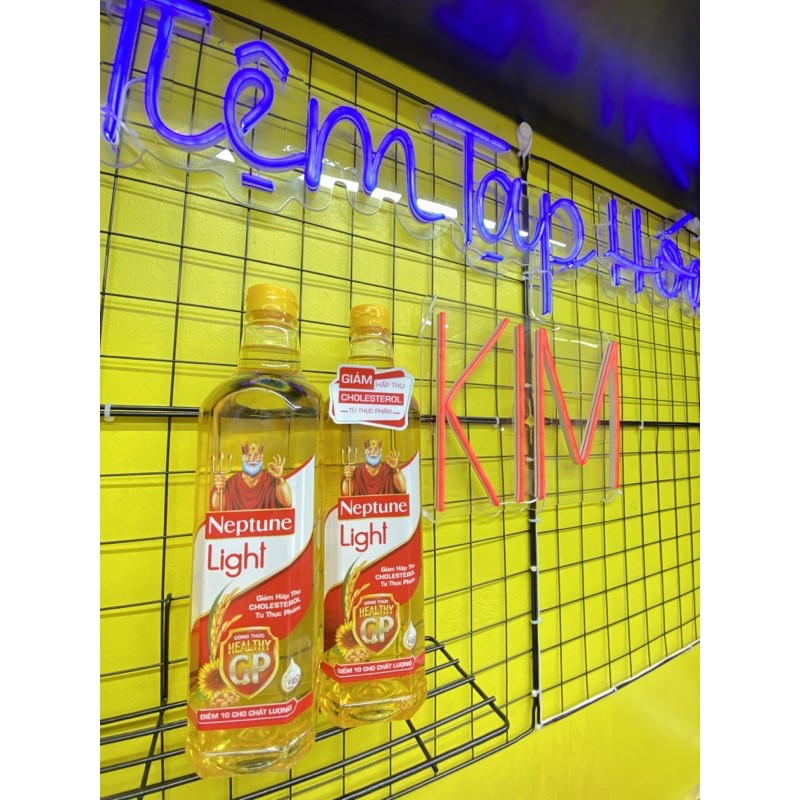 Dầu Ăn Thượng Hạng Neptune Light Chai 1 Lít