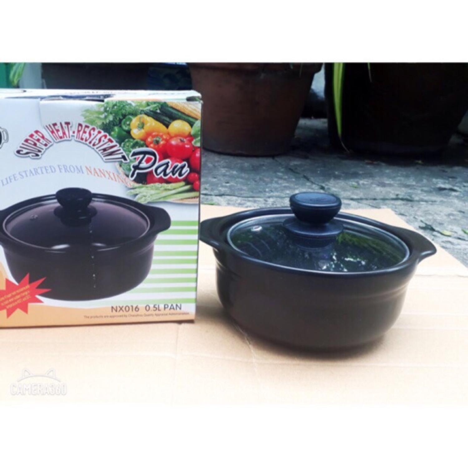 SALE Nồi đất dày dặn 0.5,1,1.5L