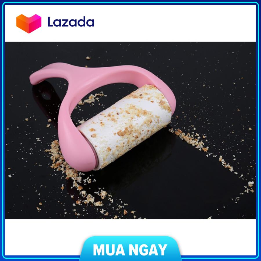 Cây lăn bụi quần áo cán cong