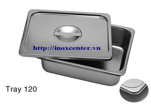 [HCM]Khay Buffet 1/2 inox cao cấp