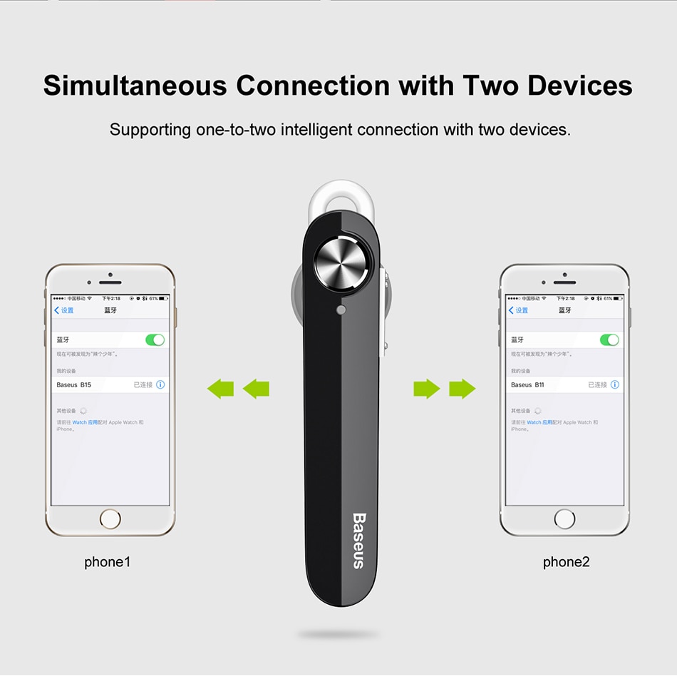 Tai nghe bluetooth Baseus NGA01-0S - Tai nghe bluetooth 1 tai