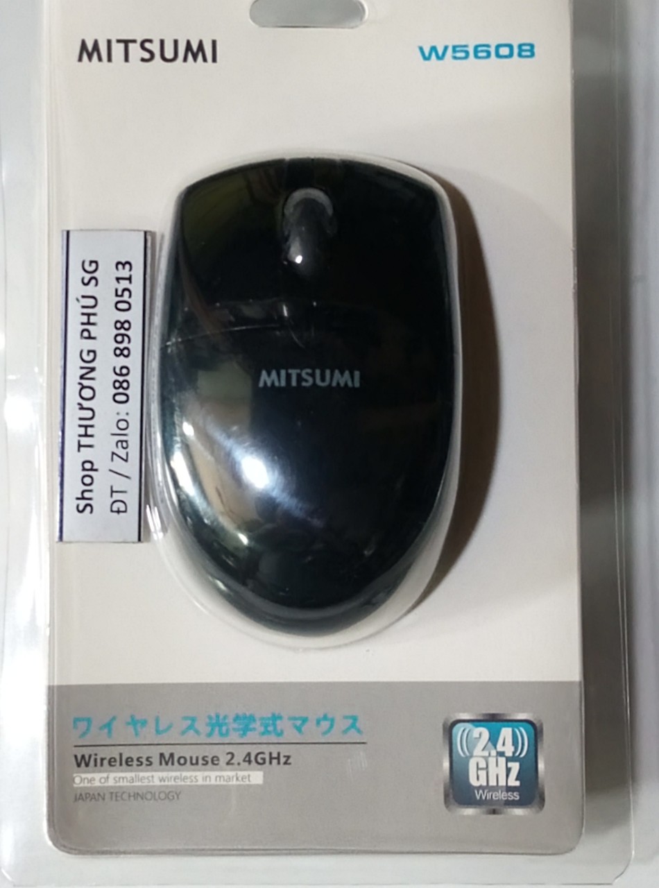 Chuột không dây Wireless Mouse 2.4Ghz Mitsumi W5608