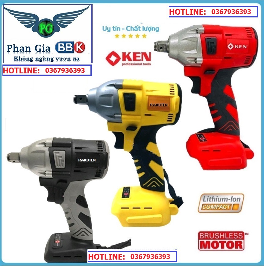 Thân máy siết bulong ken 188v