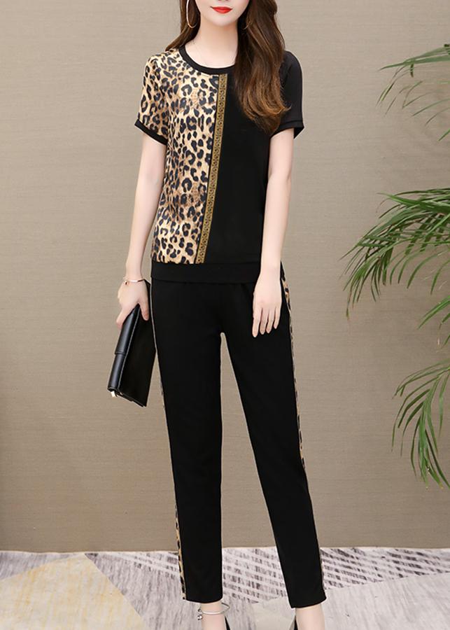 Shoppro-shaped Real set workplaces, set set streetwear, set set large size, set luxury set, set set streetwear young, set set dynamic, Set Square collar lacing leather leopard, set set with gloves size large delivery leopard print 3092 3227 3311