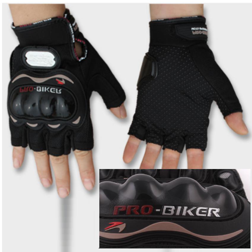 Găng tay hở ngón PRO Biker HQ TL6374 2(size XL)