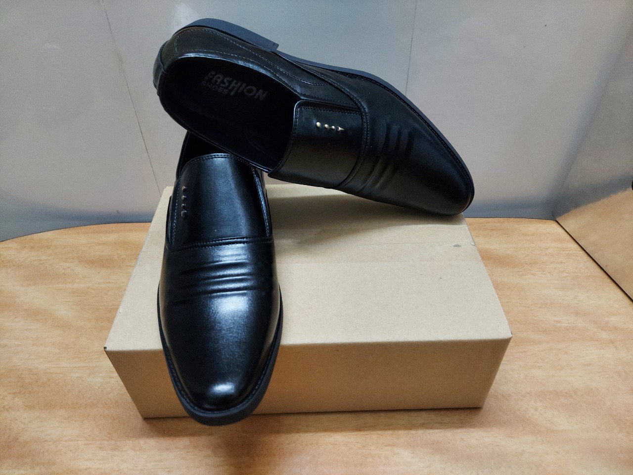 Giày lười công sở siêu mềm đế khâu chắc chắn