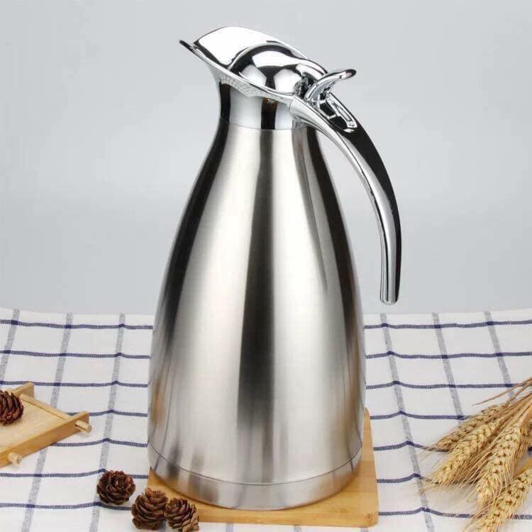 Phích/bình thủy giữ nhiệt inox 2 Lít