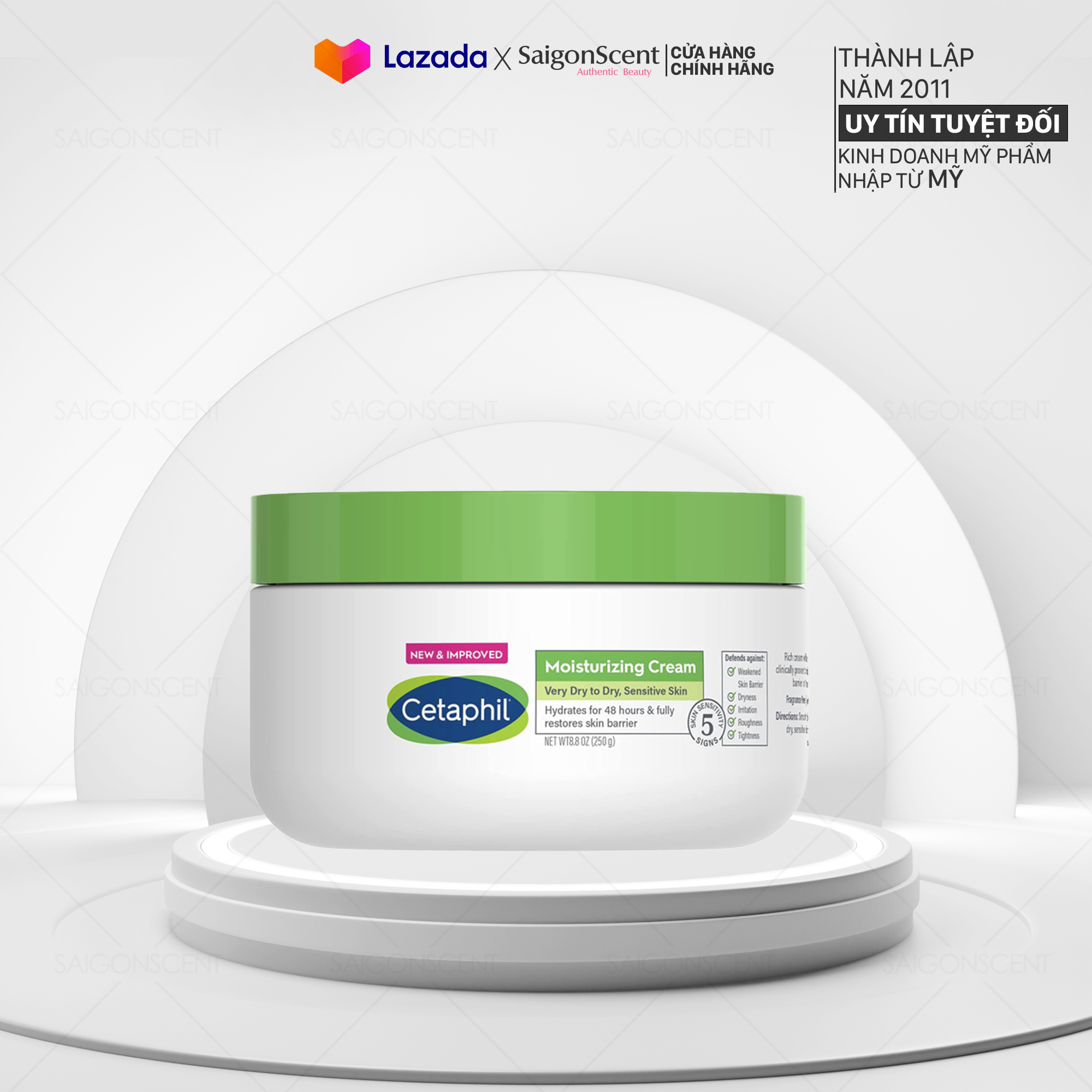 Kem Dưỡng Ẩm Cetaphil Moisturizing Cream (250g)