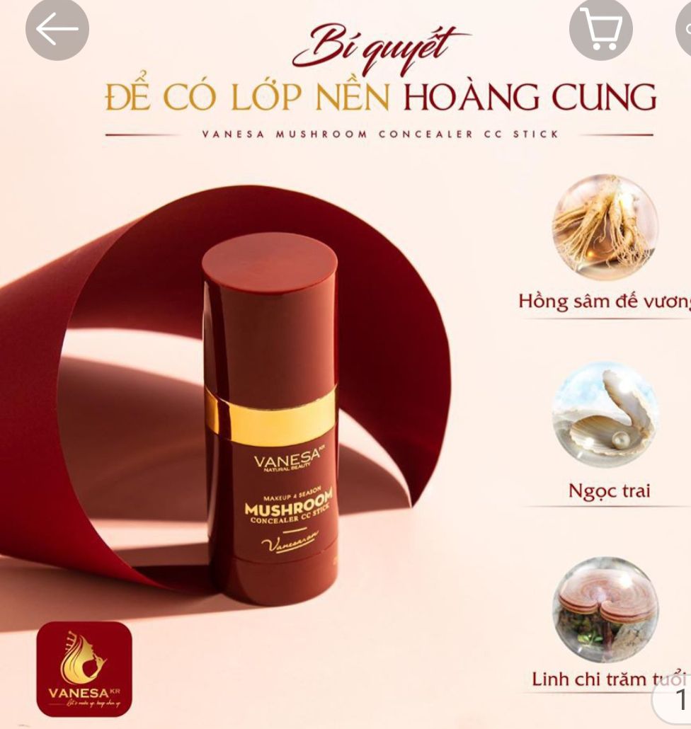 Kem che khuyết điểm vanesa Hàn Huốc