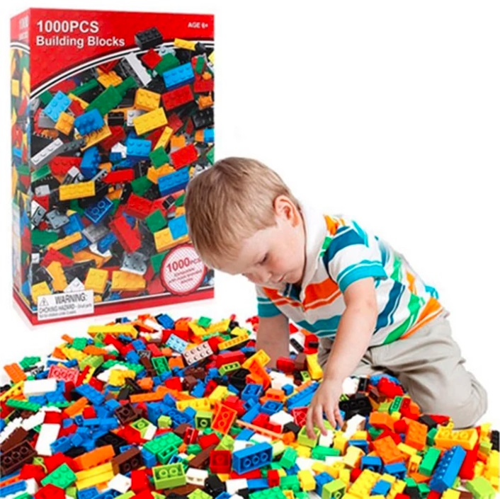 [HCM]Bộ xếp hình Lego 1000 chi tiết cho bé
