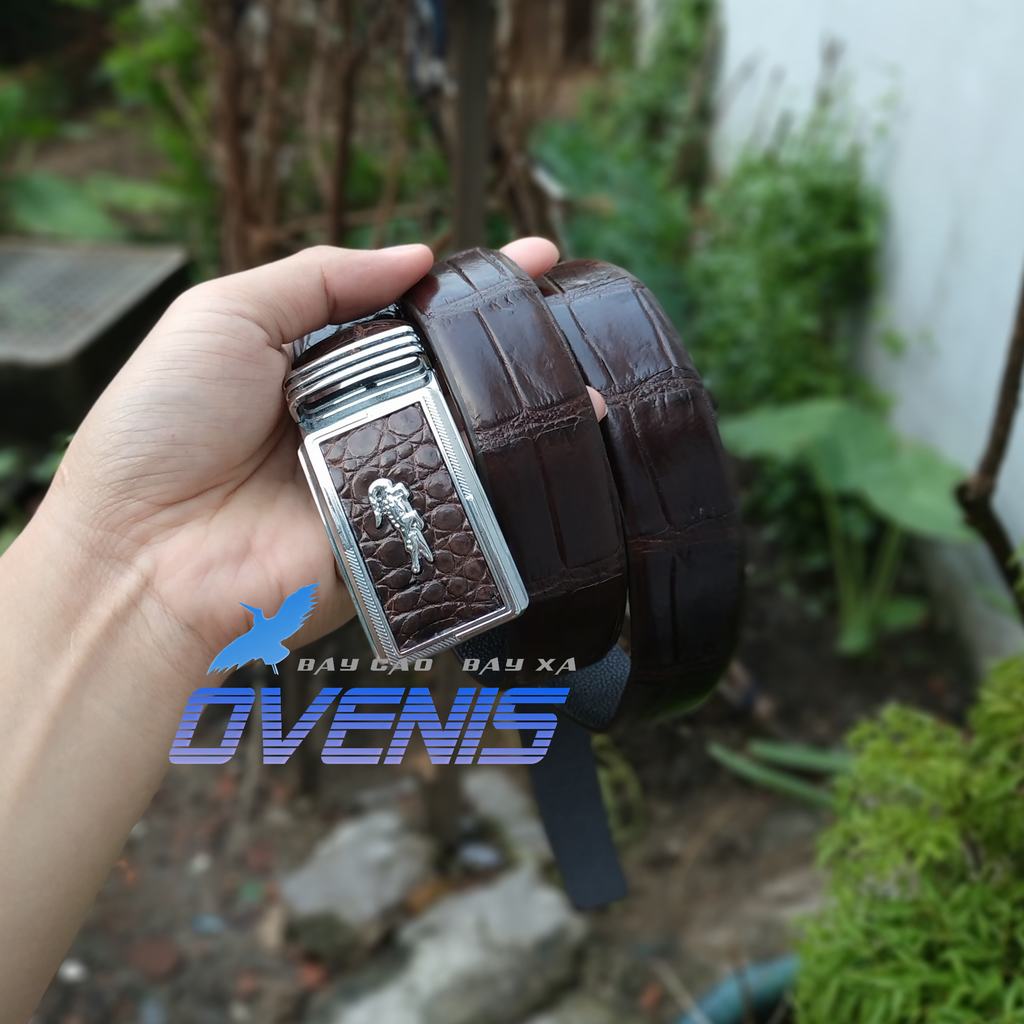 [FREE SHIP] Dây nịt da cá sấu. Da thật đẹp bền đẳng cấp