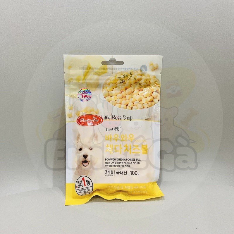 Bowwow Phô mai (Hàn Quốc) bao bì mới