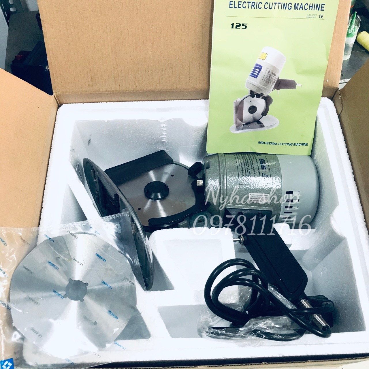 MÁY CẮT VẢI CẦM TAY LEJIANG YL-125