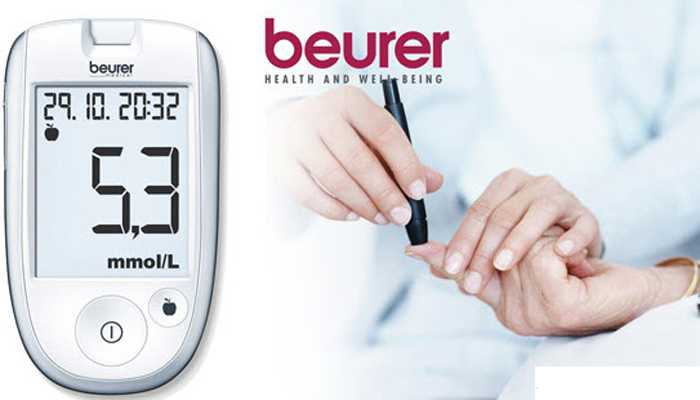 MÁY ĐO ĐƯỜNG HUYẾT BEURER GL42