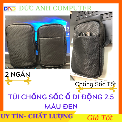 Túi Chống Sốc Ổ Cứng Di Động - Hàng Zin Theo Box Các Hãng, Bao Chất Lượng, Giúp Bảo Vê Cho Ổ Cứng Di Động Của Bạn- Có 3 Màu Được Lựa Chọn