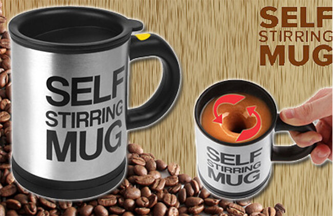 [HCM]Cốc pha cà phê tự khuấy thông minh Mug [có video] -AWK Store