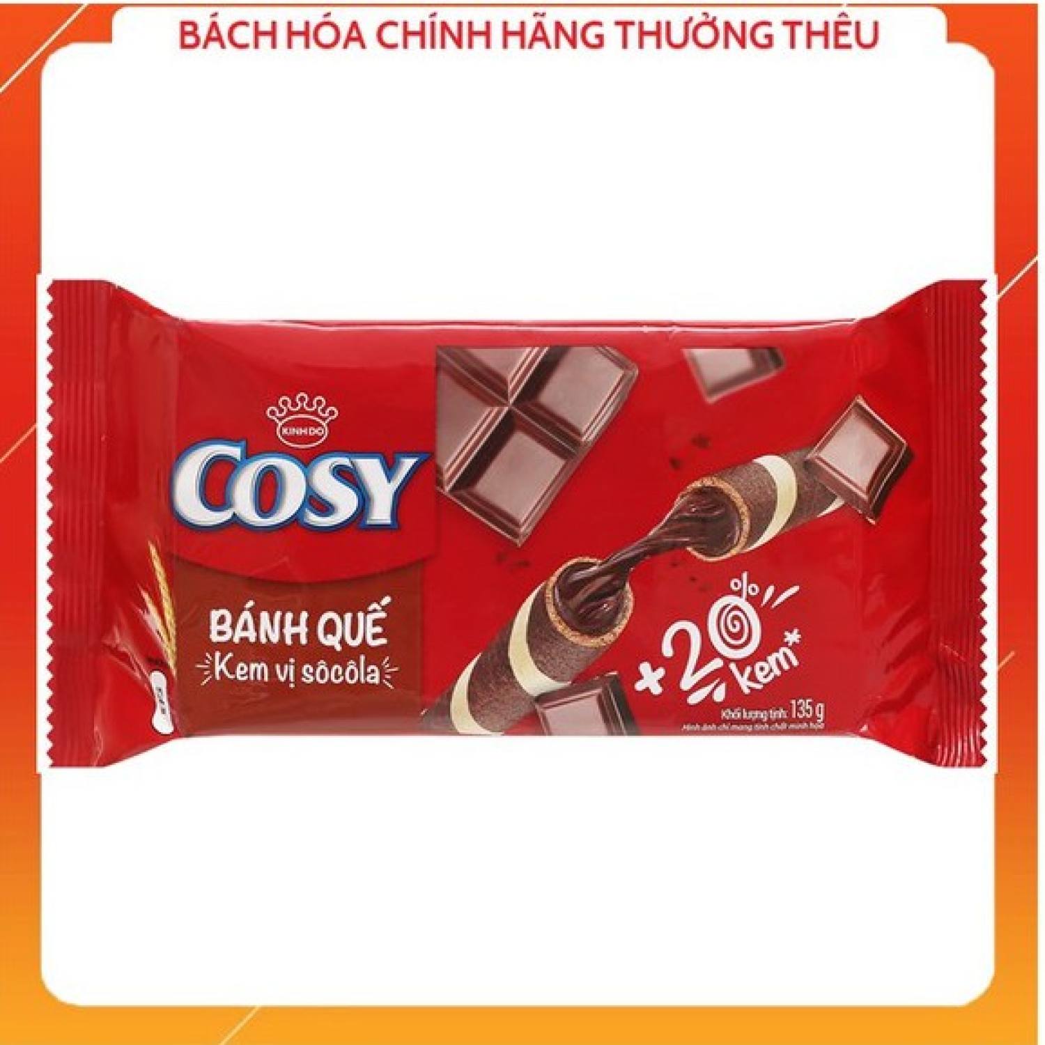 Bánh quế Cosy Kinh Đô đủ vị 135g