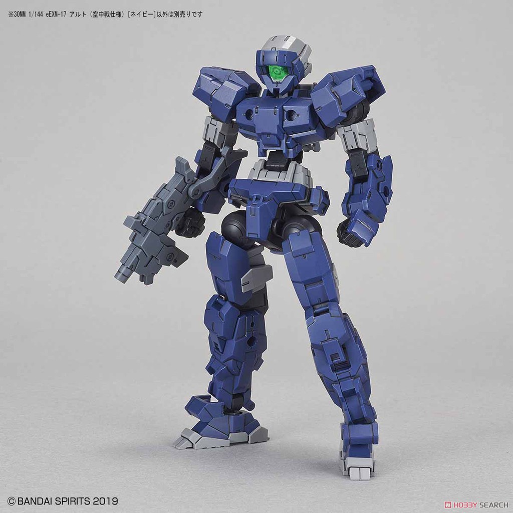 Mô Hình Lắp ráp Bandai 30MM eEXM-17 Alto - Flight Type - Navy
