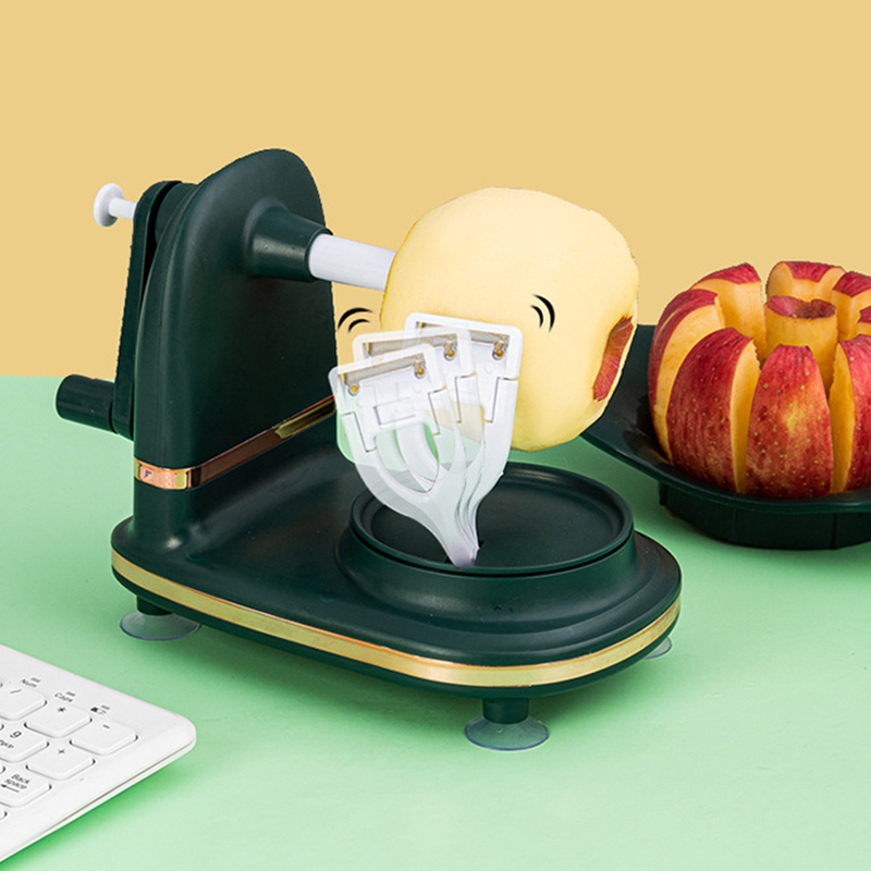 Apple Peeler Multifunction Rotary Fruit Peeler Manual Fruit Apple Peeler Machine With Cutting Apple Slicer Kitchen Gadgets Tools