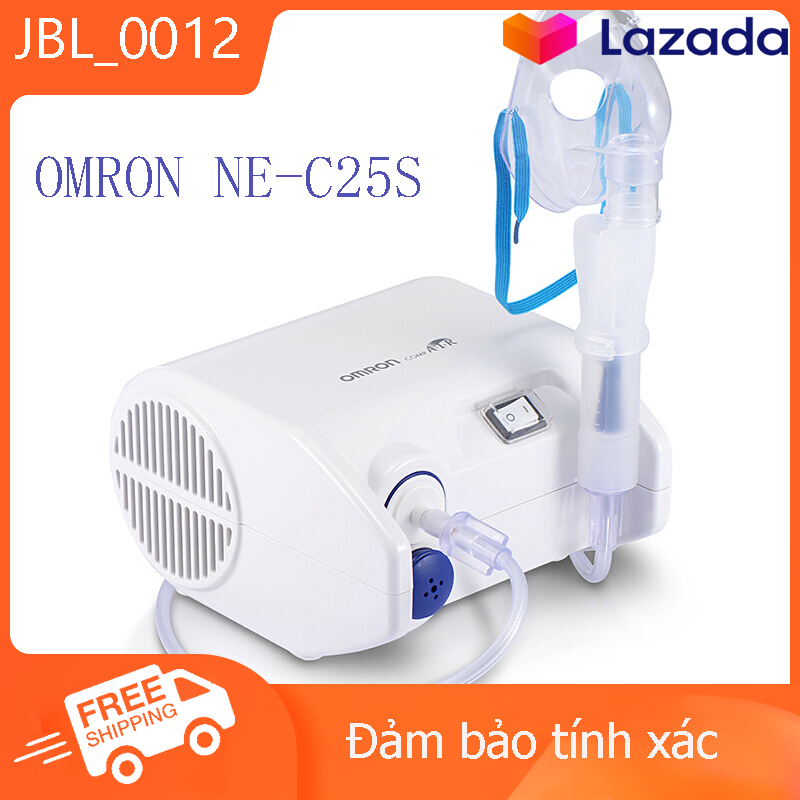 Máy Xông Khí Dung Mũi Họng OMRON NE-NE-C25SMũi Họng  Nén Khí Điều Tr.ị Hen Suyễn, Viêm Xoang, Sử Dụng Hiệu Quả Cao-Dùng Dễ Chịu, An Toàn Phù Hợp Cả Người Già-Trẻ Nhỏ, Không Gây Ồn cao cấp