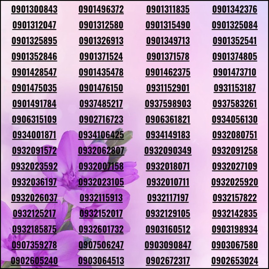 [HCM]SIM 4G đẹp Mobifone TRÙM DATA