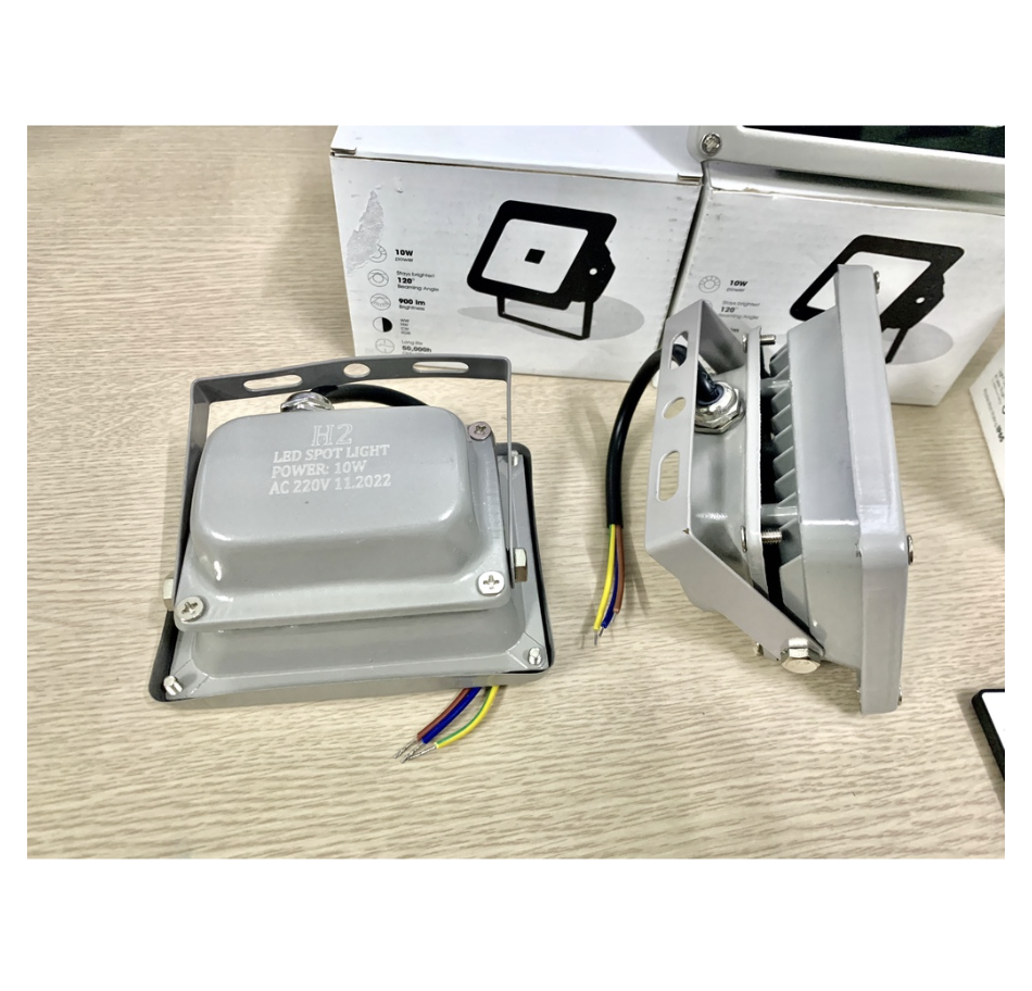Đèn Pha Led 10W-20W-30W-50W-100W-200W Siêu Sáng (Trắng, Vàng, Dương, Lá, Đỏ, Đổi Màu)