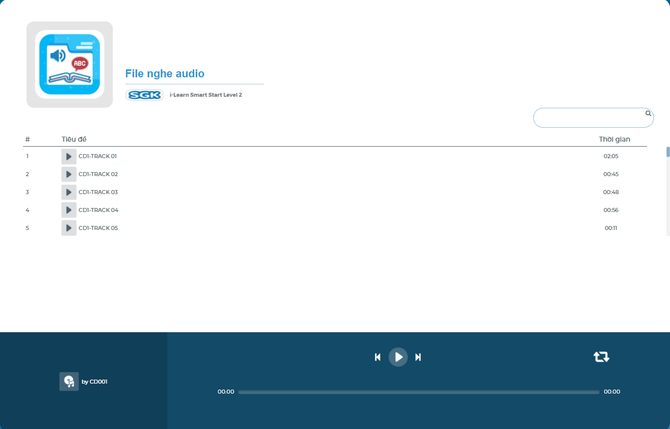 [E-BOOK] i-Learn Smart Start Level 2 File nghe Audio