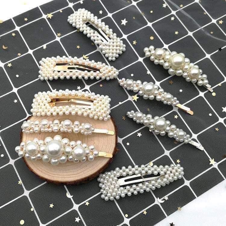 Set 4 kẹp tóc hàn quốc