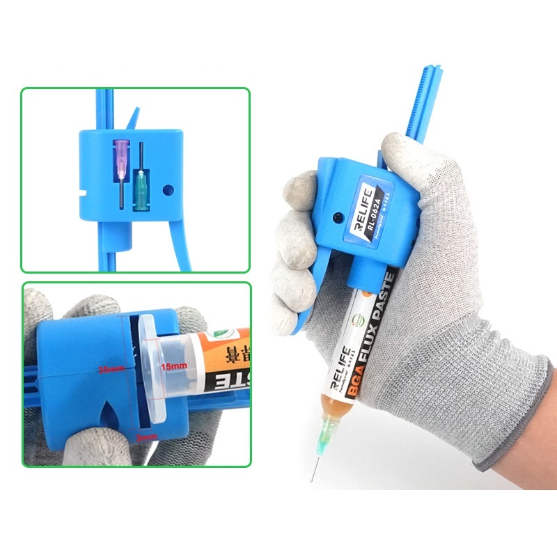 Dụng cụ bơm keo, bơm mỡ hàn relife rl-062a