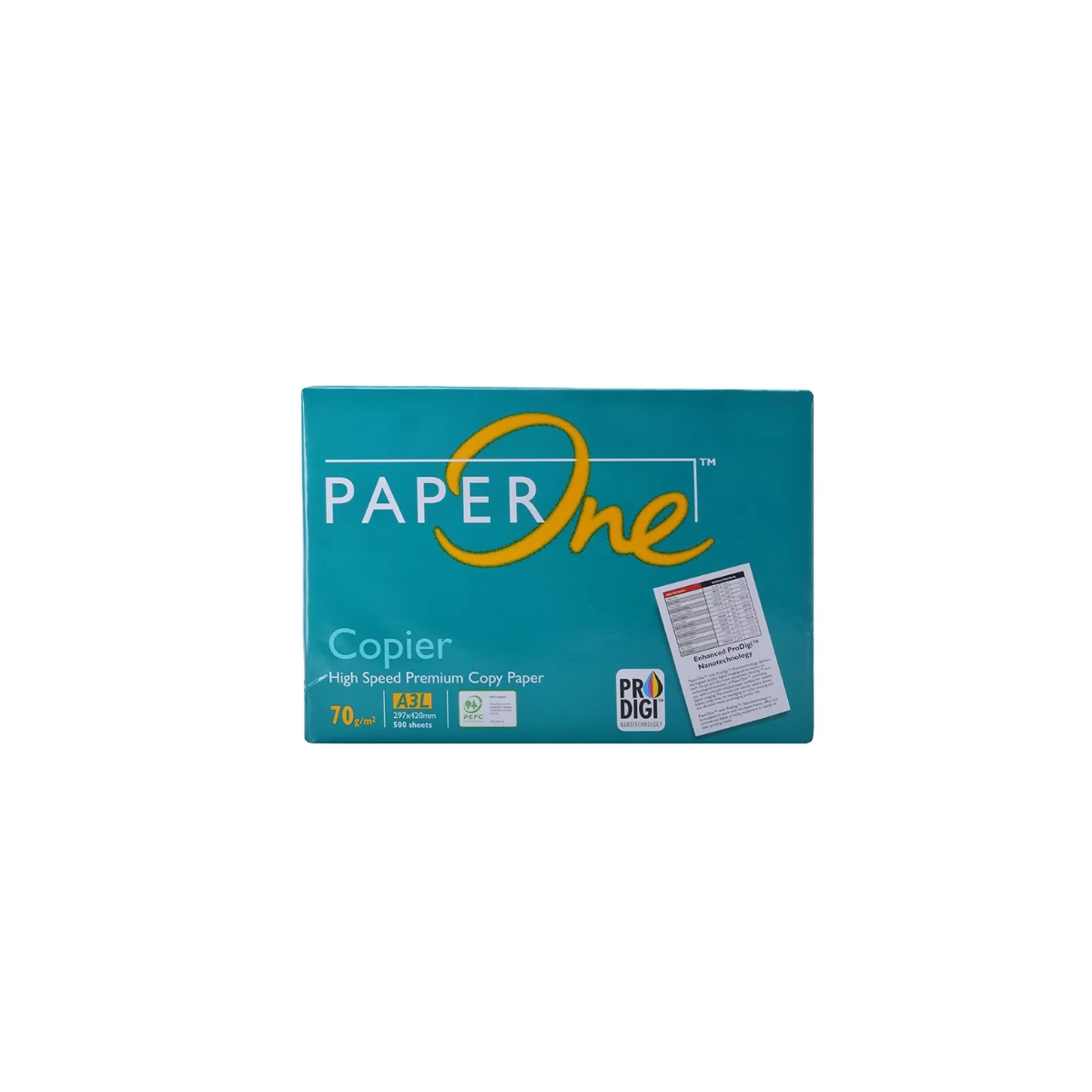 Paper One Printing Paper A3 Size 70Gsm Ream 500 Sheets